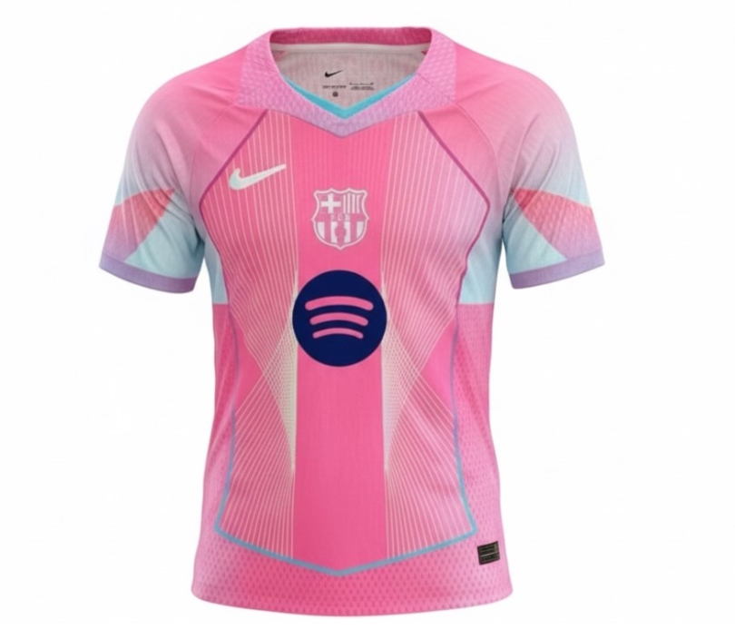 Camiseta barcelona Especial Rosa 25-26