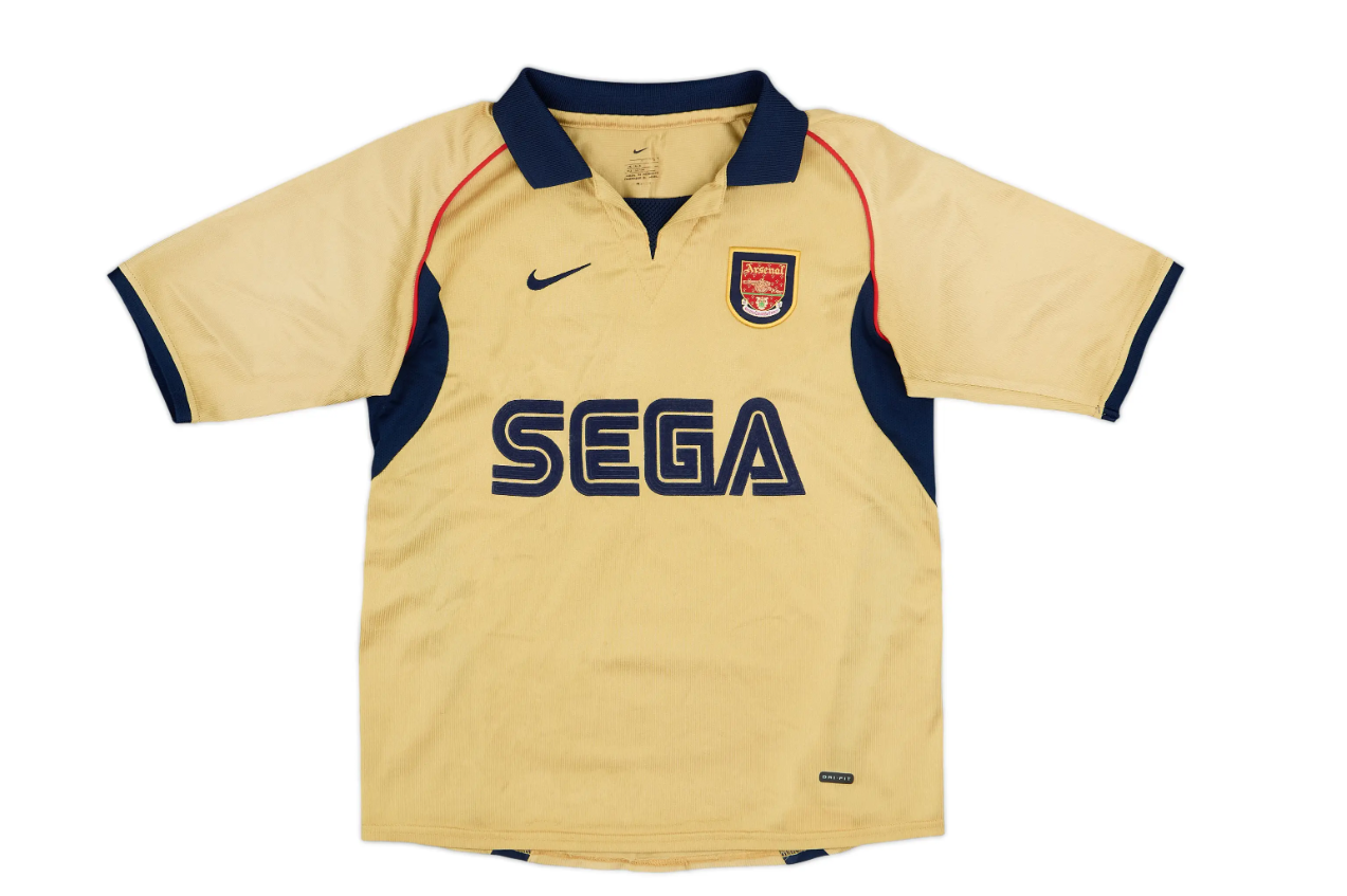 Camiseta retro Arsenal 01-02